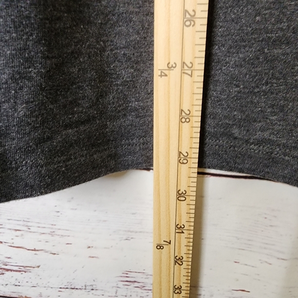 The North Face Dark Gray Short Sleeve Sweatshirt Kangaroo Pocket..size XL - Picture 10 of 10